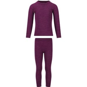 ZIG ZAG - Kids Terry Merino Wool - Merino-ondergoed - Purper