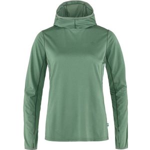 Fjällräven - Abisko Sun-Hoodie - Sportshirt - Groen