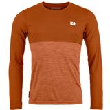 Ortovox - 150 Cool Logo L/S - Merinoshirt - Bruin
