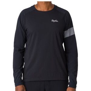 Rapha Trail Windblock Jersey Fietsshirt (Heren |zwart)