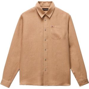 Napapijri G-Linen L/S Overhemd (Heren |beige)