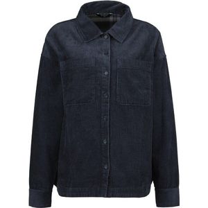Stoic Womens MMXXMora Cord Shirt Overhemd (Dames |blauw)