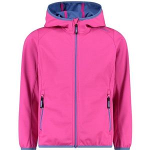 CMP Girls Jacket Fix Hood Light Softshell Softshelljack (Kinderen |roze)