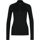 Icebreaker - 300 MerinoFine Polar L/S Half Zip - Merino-ondergoed - Zwart
