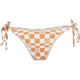 Roxy - Check It - Bikinibroekje - Zwart - Gerecycled Nylon
