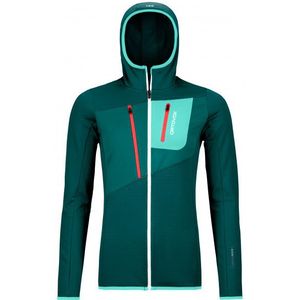 Ortovox Womens Fleece Grid Hoody Fleecevest (Dames |meerkleurig)