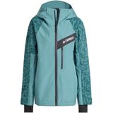 adidas - Terrex Techrock Hybrid Primeknit CP+ - Ski-jas - Turkoois - Waterdicht