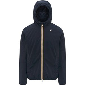 K-Way - Jack Plain Warm - Herenjas - Blauw - Waterafstotend - Winddicht