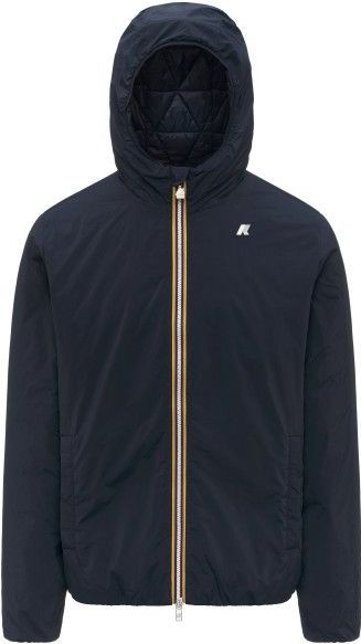 K-Way - Jack Plain Warm - Herenjas - Blauw - Waterafstotend - Winddicht