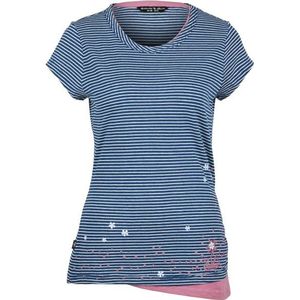 Chillaz Womens Fancy Little Dot Bergfreunde T-shirt (Dames |blauw)
