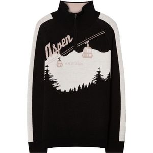 We Norwegians Afterski Sweater Merinotrui (Heren |zwart)