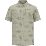 Odlo - Essential Print Shirt S/S - Overhemd - Grijs