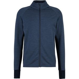 Stoic MerinoFleece260 FlenSt Jacket Merinovest (Heren |blauw)