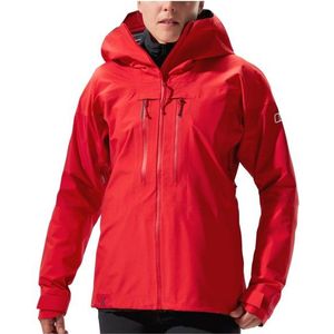 Berghaus Womens MTN Guide Alpine Pro Jacket Regenjas (Dames |rood |waterdicht)