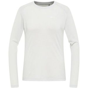 Jack Wolfskin Womens Vonnan L/S Tee Longsleeve (Dames |wit)