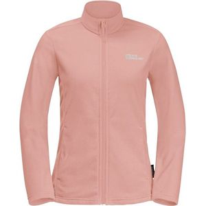 Jack Wolfskin Womens Taunus Full Zip Fleecetrui (Dames |roze)