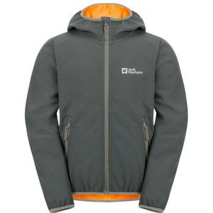 Jack Wolfskin Kids Fourwinds Jacket Softshelljack (Kinderen |grijs)