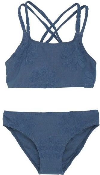 Color Kids - Kids Bikini with Structure - Blauw - Bikini