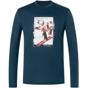 Super.natural - DACHSHUND PARTY LS - T-shirt - Lange Mouwen