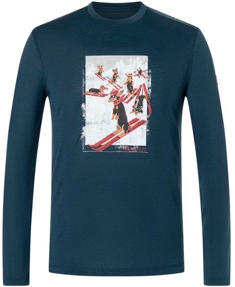 Super.natural - DACHSHUND PARTY LS - T-shirt - Lange Mouwen