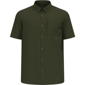 Odlo - Essential Overhemd - Korte Mouwen - Lichtgewicht - Polyester - Sneldrogend