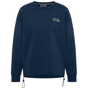 ELBSAND Womens Caris Sweatshirt Trui (Dames |blauw)