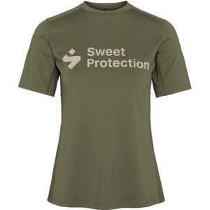 Sweet Protection Womens Hunter S/S Jersey Fietsshirt (Dames |olijfgroen)