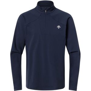 Descente Classic T-Neck Fleecetrui (Heren |blauw)