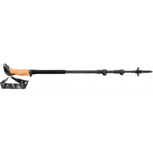 Sportwandelstok - Zwart - Carbon - Driedelig