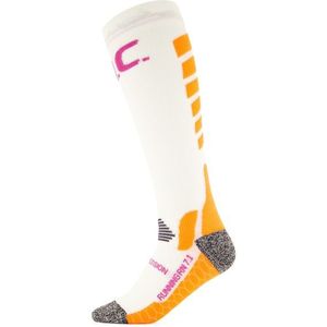 PAC Womens RN 71 Running Pro Compression Compressiesokken (Dames |wit)