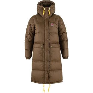 Fjällräven Womens Expedition Long Down Parka Lange donsjas (Dames |bruin)