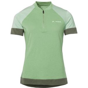 Vaude Womens Altissimo Q-Zip Shirt Fietsshirt (Dames |groen)