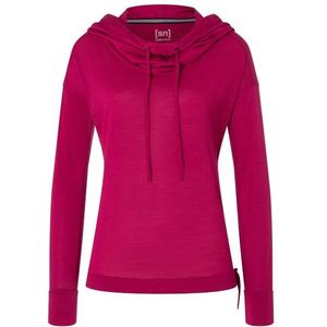 super.natural - Womens Funnel Hoodie - Roze - Hoodie