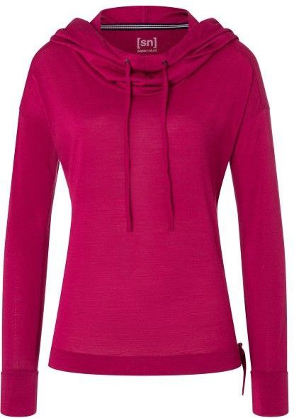 super.natural - Womens Funnel Hoodie - Roze - Hoodie