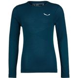 Salewa - Zebru Med Warm Amr - T-shirt Met Lange Mouwen - Merinowol