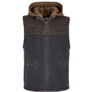 STAPF Georg Wollen bodywarmer (Heren |grijs)