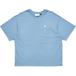 Mazine Womens Back Print T T-shirt (Dames |blauw)