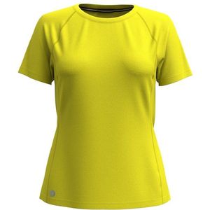 Smartwool Womens Active Ultralite Short Sleeve Merino-ondergoed (Dames |geel)