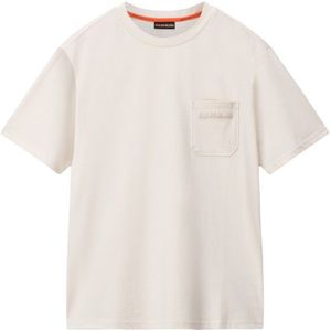 Napapijri - S-Fanes S/S - T-shirt - Wit