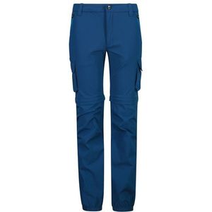 CMP - Zip Off Pant - Trekkingbroek - Blauw - 4-Way Stretch