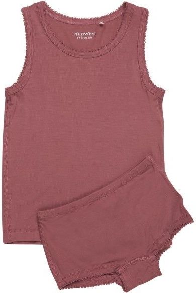 Minymo Ondergoed - Bamboe - Rose Brown - Minymo - 5 jaar (110) - Ondergoed