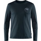 Fjällräven - Forever Nature Badge - Longsleeve T-Shirt - Blauw