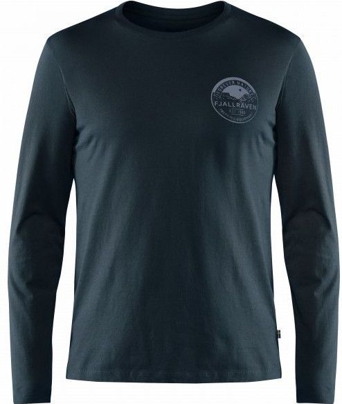 Fjällräven - Forever Nature Badge - Longsleeve T-Shirt - Blauw