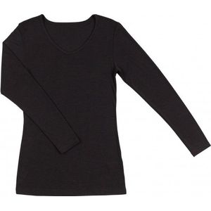 Joha Womens Blouse L/S 85/15 Merino-ondergoed (Dames |zwart)