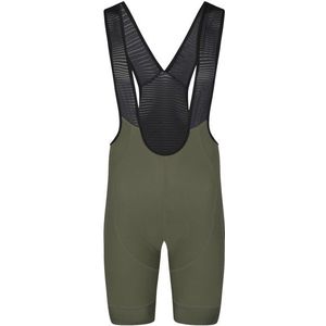 Bioracer Icon Bibshorts Fietsbroek (Heren |olijfgroen)