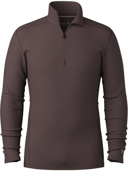 Smartwool - Classic Thermal Merino Base Layer 1/4 Zip - Merino-ondergoed - Bruin/Grijs