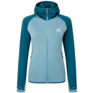 Mountain Equipment Womens Eclipse Hooded Jacket Fleecevest (Dames |turkoois)