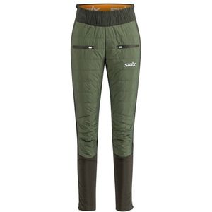 Swix Womens Horizon Pants Langlaufbroek (Dames |olijfgroen)