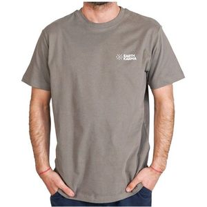 ELSK Earth Karma Brushed T-Shirt T-shirt (bruin/grijs)