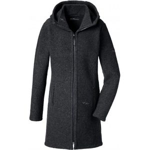 Mufflon Womens Rika Lange jas (Dames |zwart)